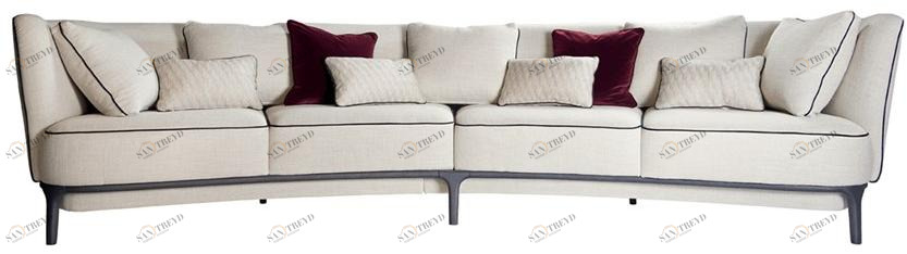 Paolo Castelli Угловой диван в ткани Durban sun-id-1427872