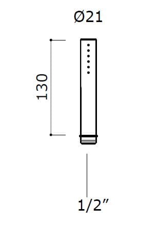 Набор настенных ванн с 4 отверстиями из нержавеющей стали MINA IVI ARCH-00096551 - Вид №3