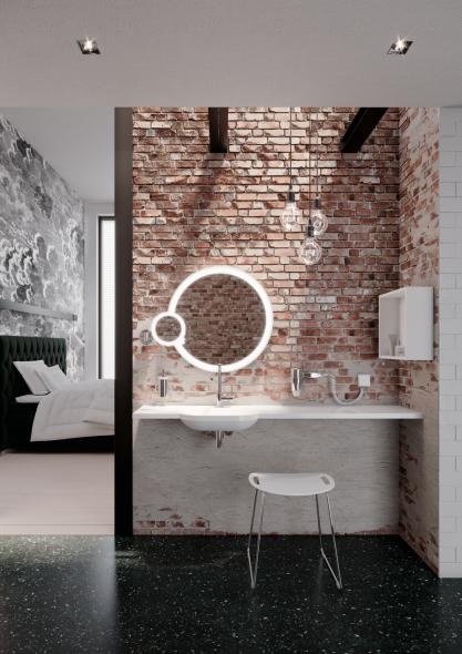 950.11.221S Умывальник различной длины HEWI Waschtische  - Вид №1