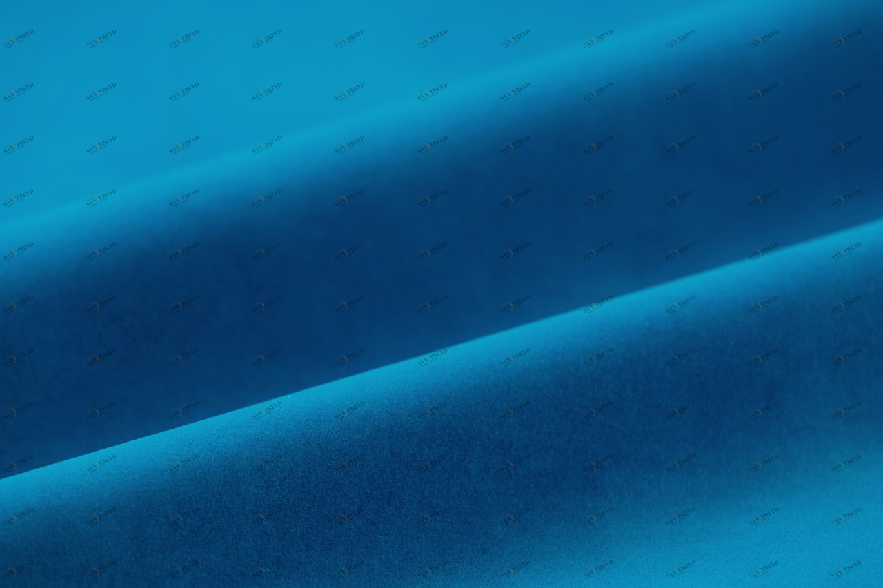 COLORISTICA Ткань мебельная  Микровелюр  NEWФантазия Голубой fantaziya-col-24