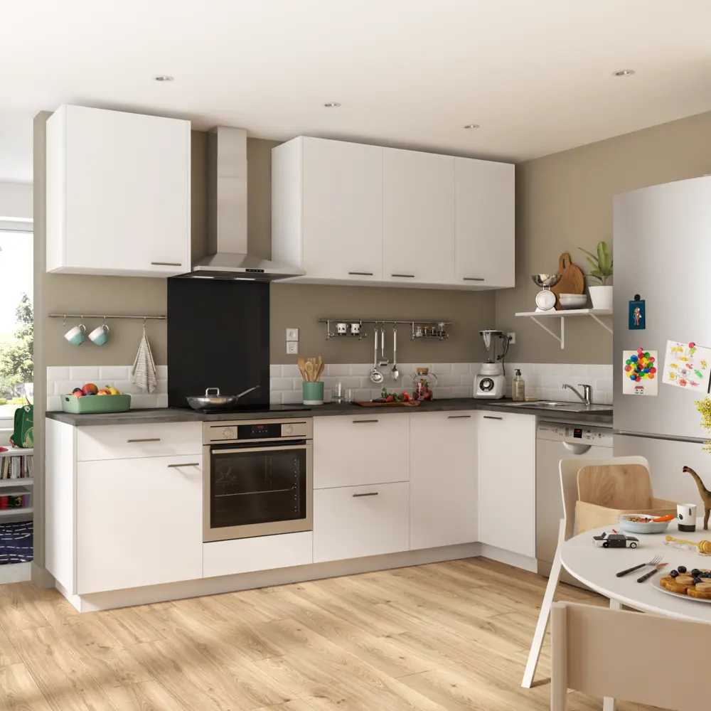 Фасад кухонный DELINIA ID София белый матовый 39.7×76.5 см 82010125 STLM-0886120 - Вид №12