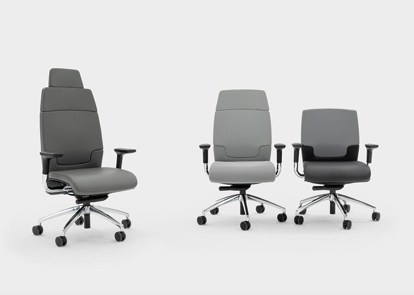 Viganò Кожаное кресло руководителя на колесиках со средней спинкой Madam office sun-id-1473228 - Вид №3