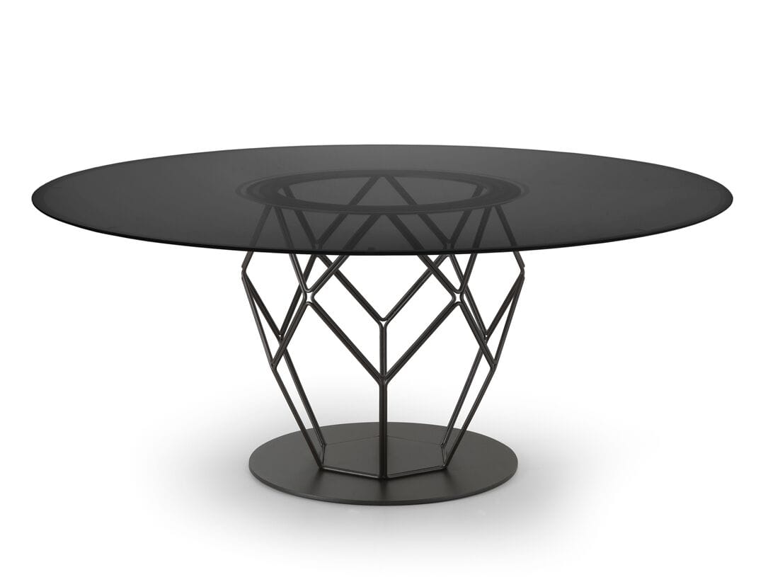 Круглый Хрустальный стол i 4 Mariani ESA ARCH-00040217