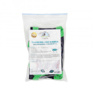 ПР0056747 Попона послеоперационная для кошки (3-6кг) на молнии со швом VITAVET