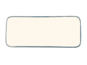 Керамическая прямоугольная тарелка