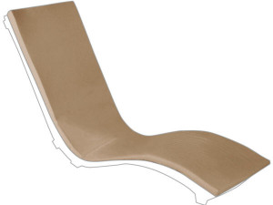 10.00.1051 Одиночная подушка Heaven Swing Outdoor sahara Mbm