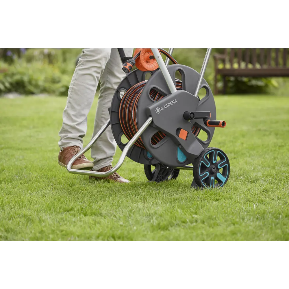 Тележка для шланга Gardena Aquaroll L 81907422 STLM-2025763  - Вид №9