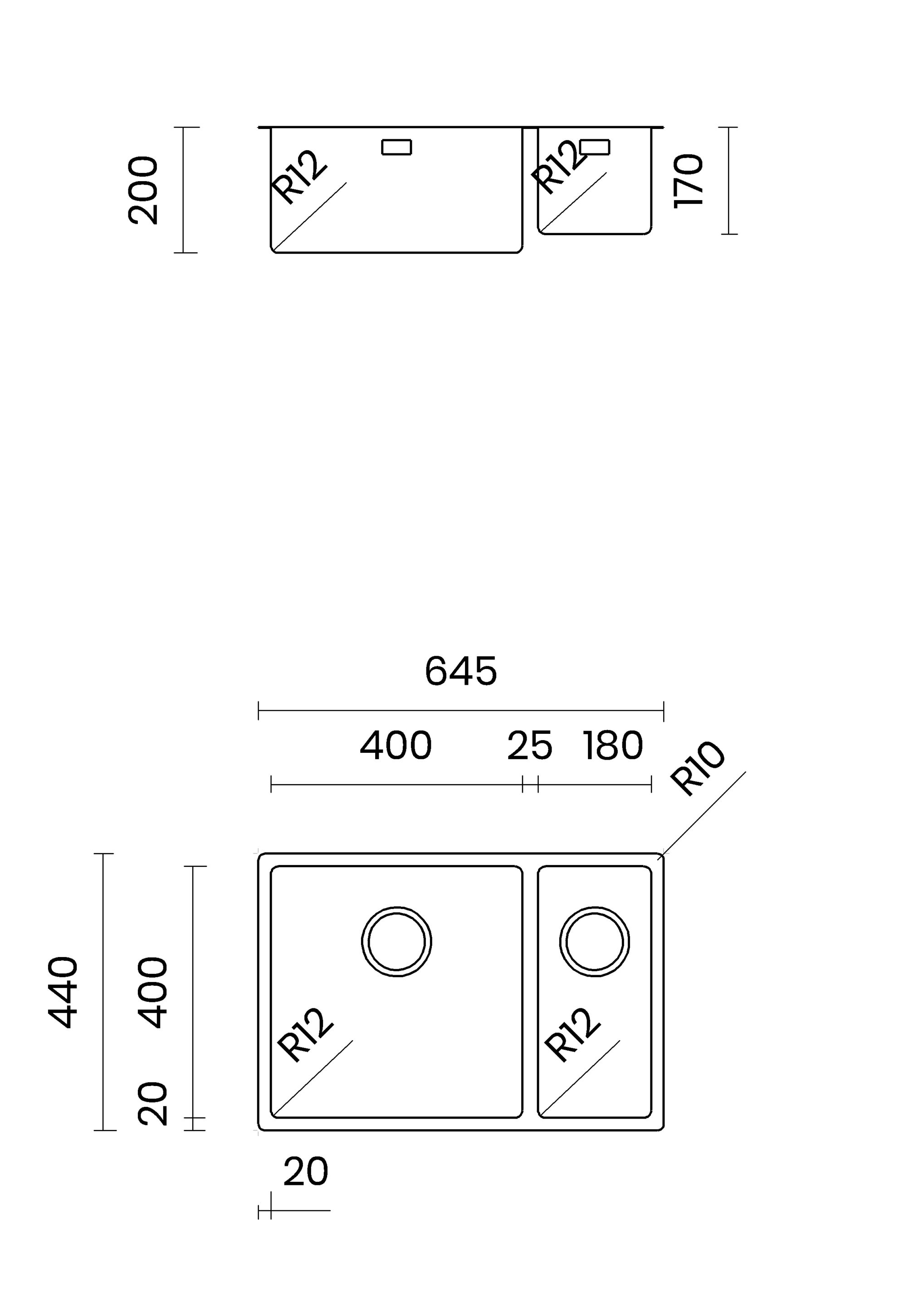 Раковина из нержавеющей стали с одной и половиной ванны TASCA CANOVA ARCH-00084996 - Вид №11