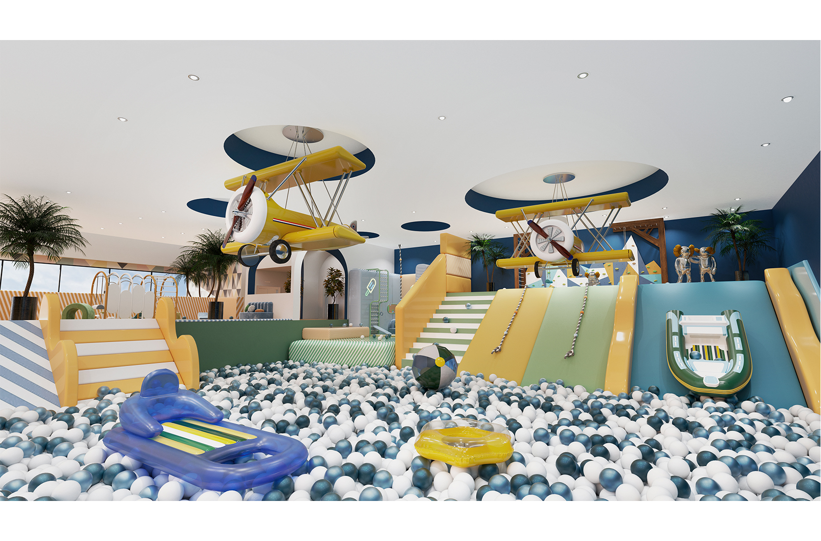 CIST770 Детская кровать самолет Самолет Sky B Circu  - Вид №10