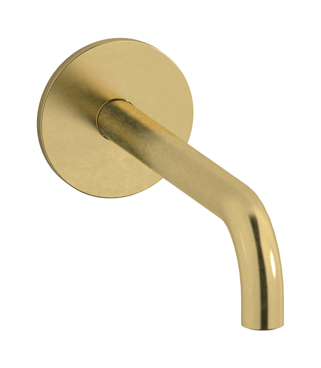 Настенный излив WE ARE IB rx320on_23 Natural Brass Reflex