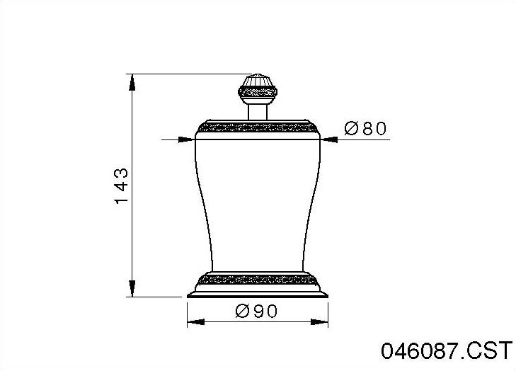 Bronces Mestre Коробочка для украшения Boutique 046087.cst.50 - Вид №1