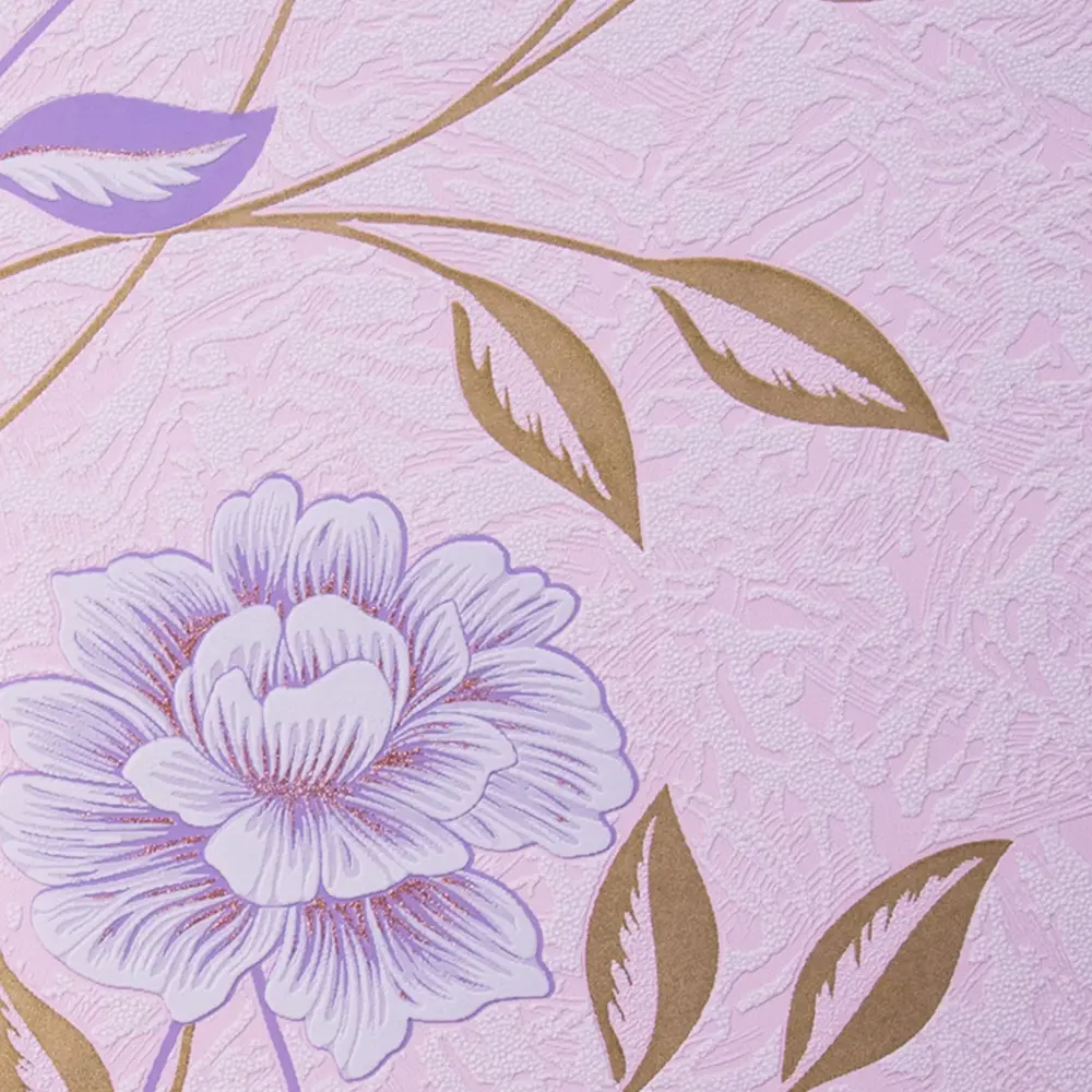 Обои виниловые Home Color Jardin фиолетовые 0.53 м 136-56 13433956 STLM-2018232 - Вид №1