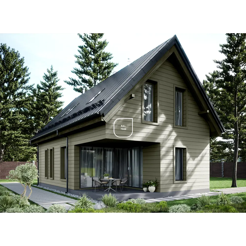 Краска Husky Siberian для дерева - защита и эстетика в полуматовом белом цвете 85578771 STLM-0064176 - Вид №2