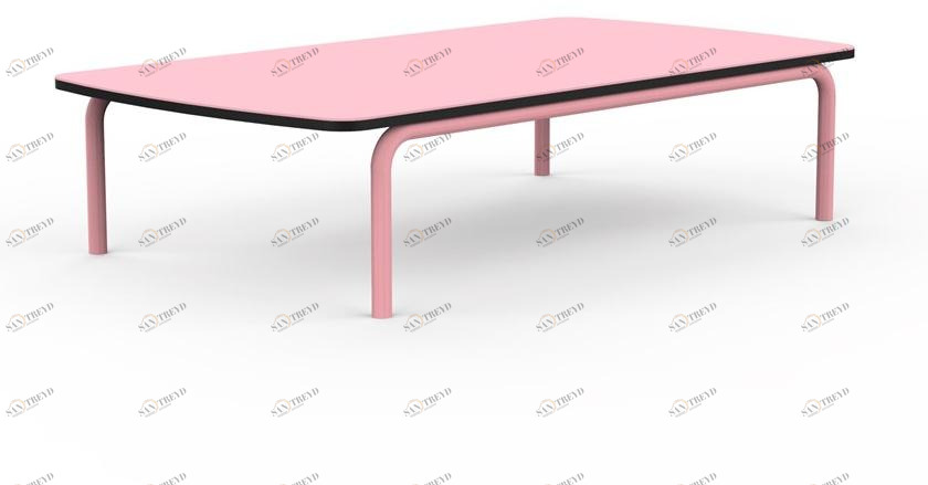 Diabla Прямоугольный журнальный столик из термолакированного алюминия Arp sun-id-1389539