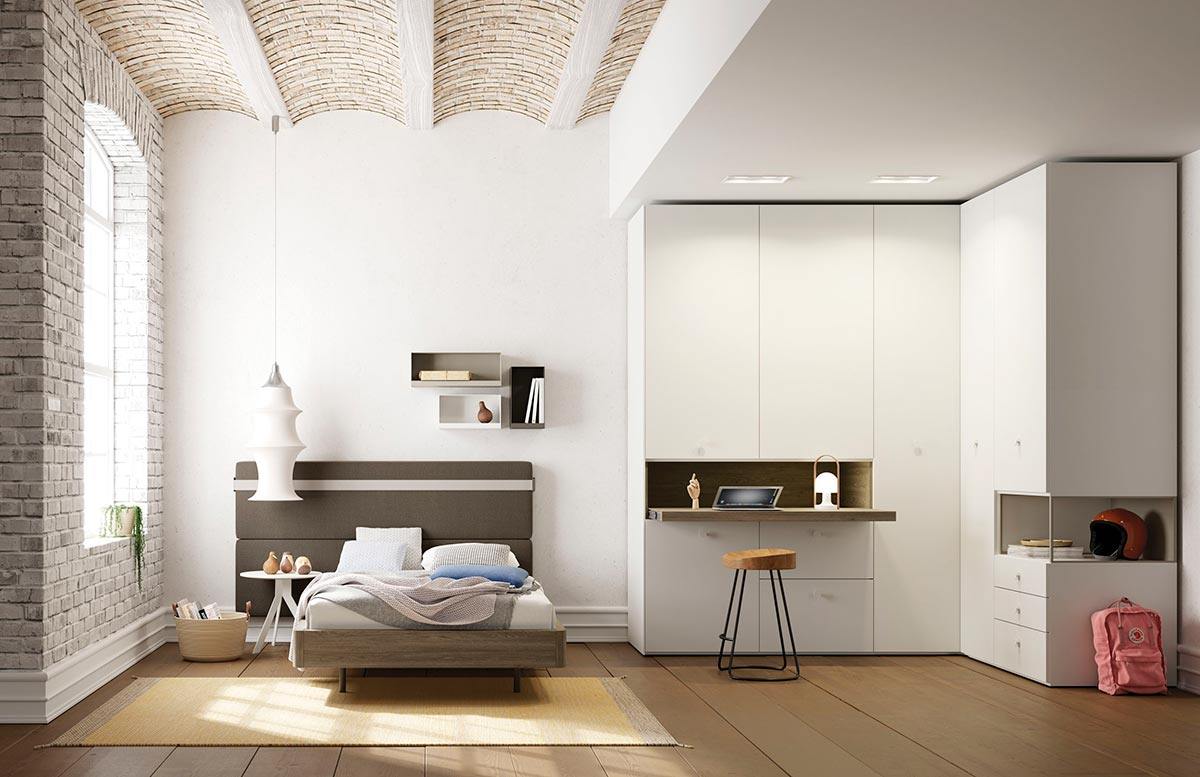 103600 Композиция с односпальной кроватью La Grama Aro Santreyd