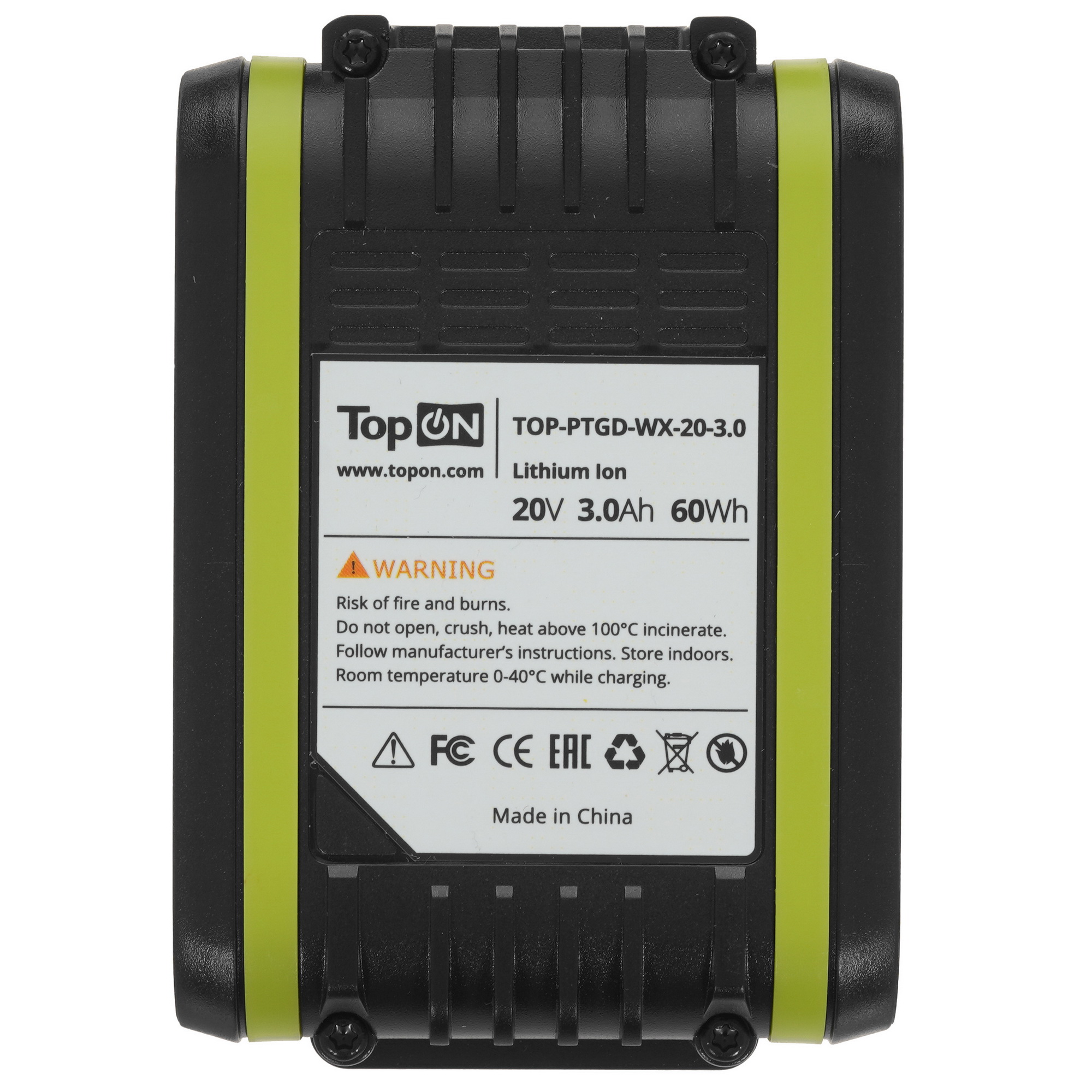 Аккумулятор TopON TOP-PTGD-WX-20-3.0 9002636 STDN-0113284 - Вид №2