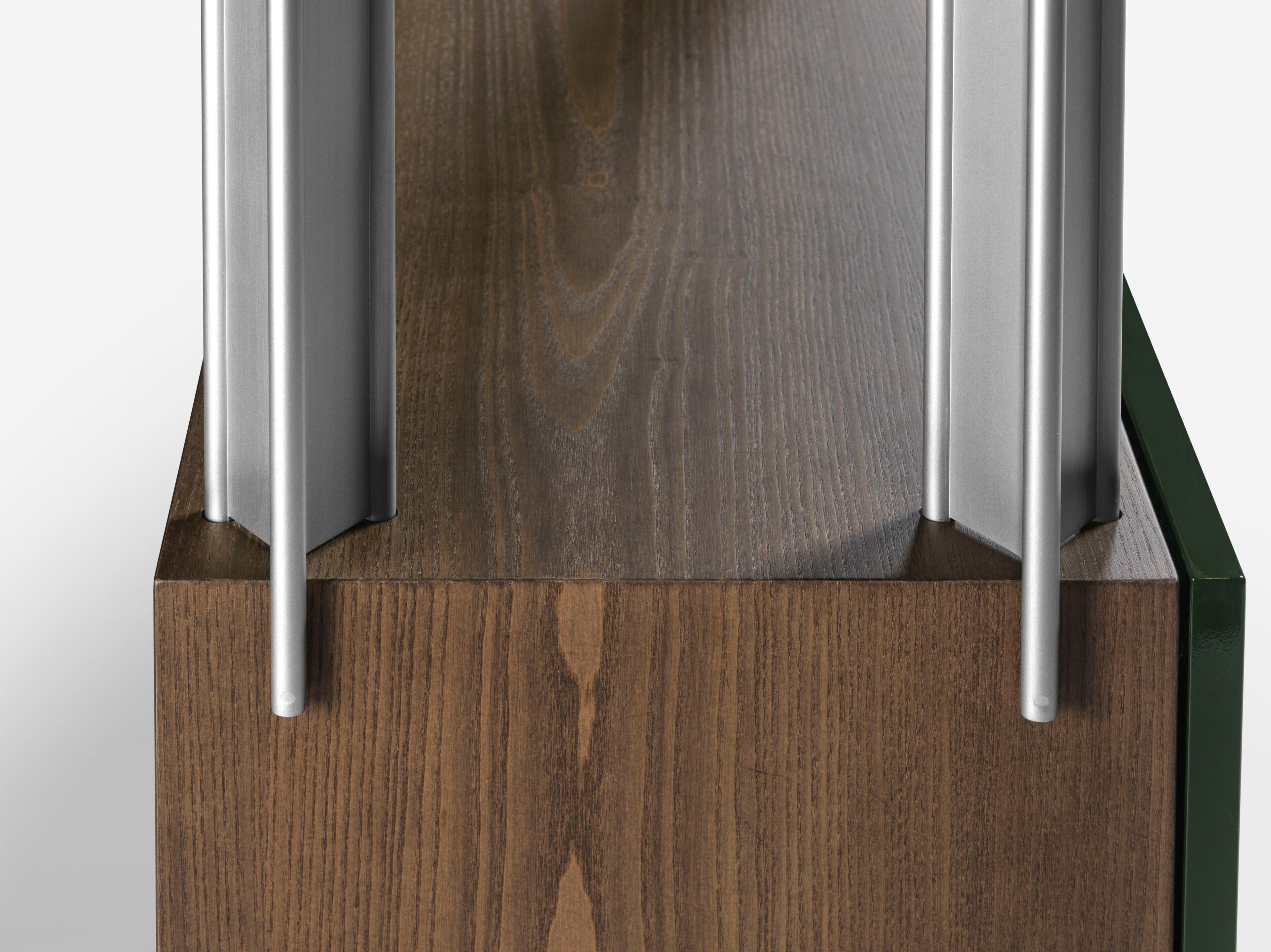 Деревянный секционный книжный шкаф GHIDINI1961 FLEXOR ARCH-00146831 - Вид №5