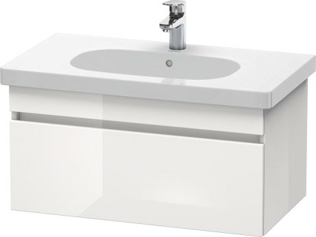 DS638405353 DuraStyle Тумбочка подвесная Каштан темный, декор Duravit - Вид №2