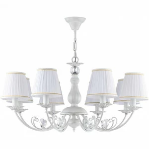 Подвесная люстра Freya Bianchi FR2307-PL-08-WG FREYA ДИЗАЙНЕРСКИЕ, BIANCHI 186104 Белый