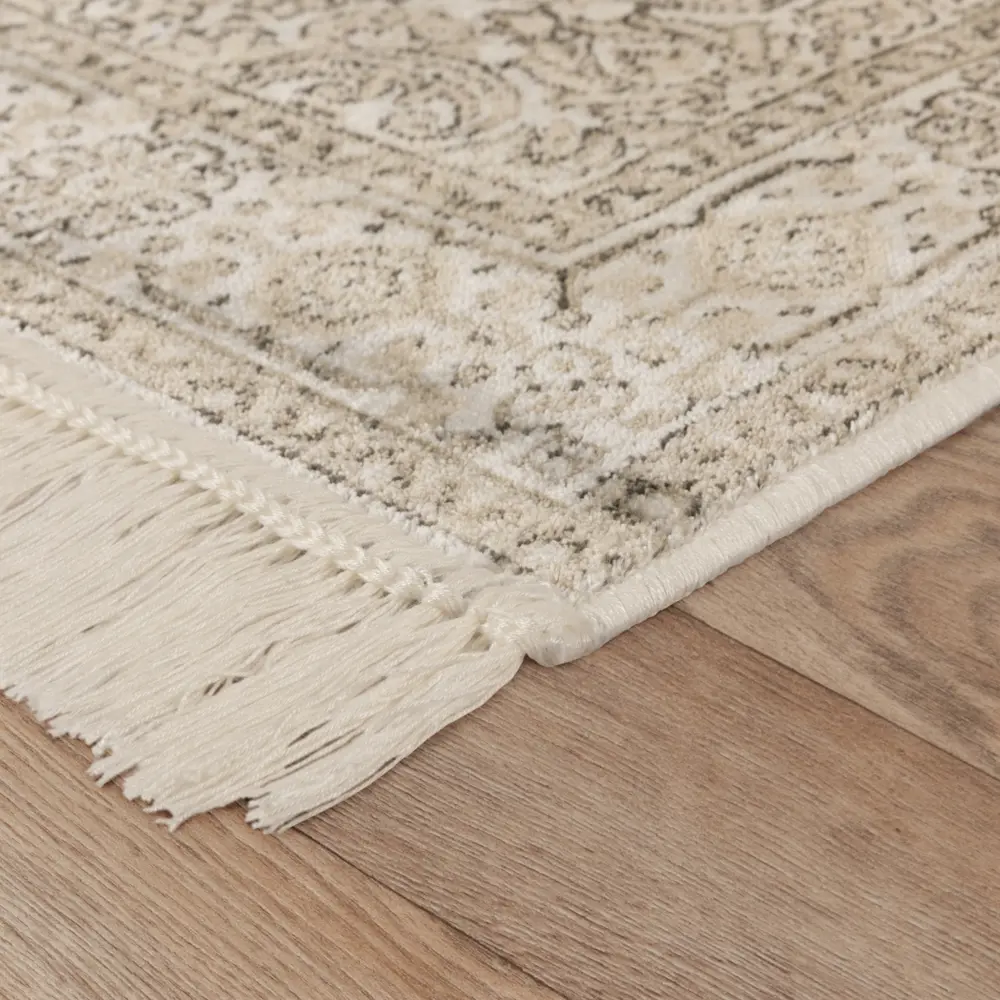 Ковер вискоза Isphahan 84413 Cream 65x135 см цвет бежевый 83271485 STLM-2056239 Santreyd  - Вид №2