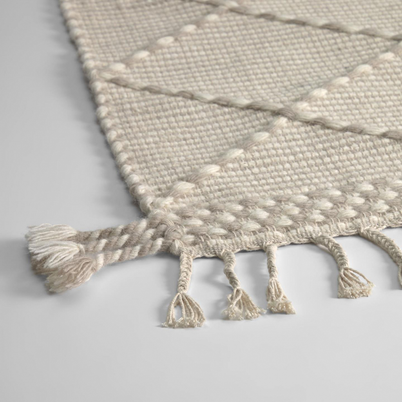 092206 Коврик бежевый 60 x 90 cm La Forma Nurit  - Вид №1