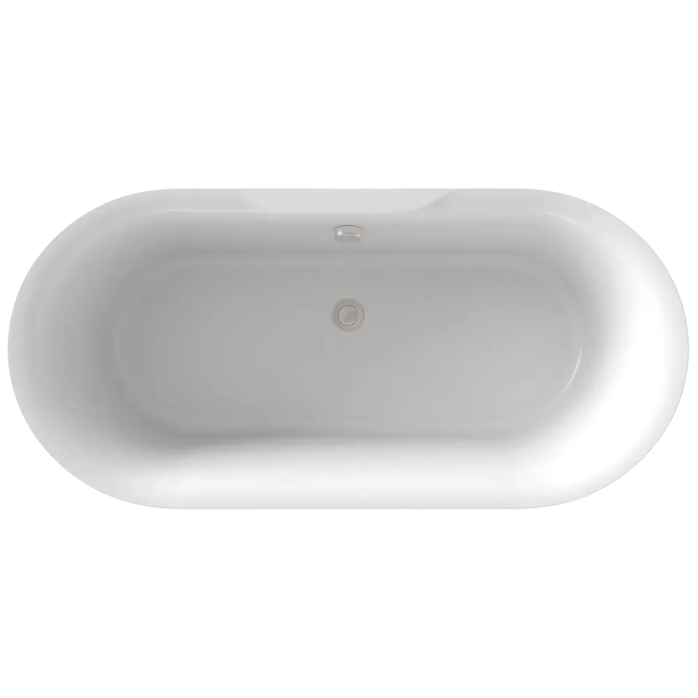 Ванна Carvin искусственный камень 170x80 см цвет черный Santreyd STLM-2171709