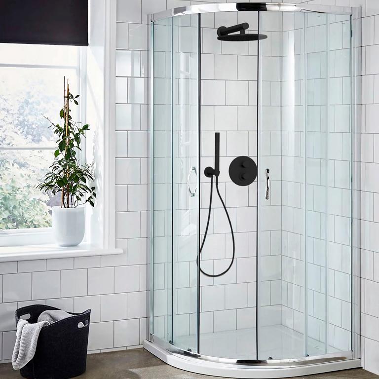 Пример комплекта PZ встраиваемой системы для ванны COX на 2 потребителя с верхним душем Paini sun-id-1706480 - Вид №1