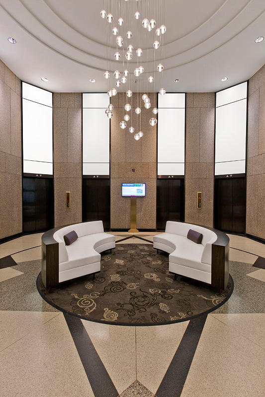 FSRT679 Система облицовки стен Levele с плавающими панелями из нержавеющей стали, отделка туманом, в биомедицинском центре университета чикаго, чикаго, иллинойс Forms-surfaces  - Вид №20