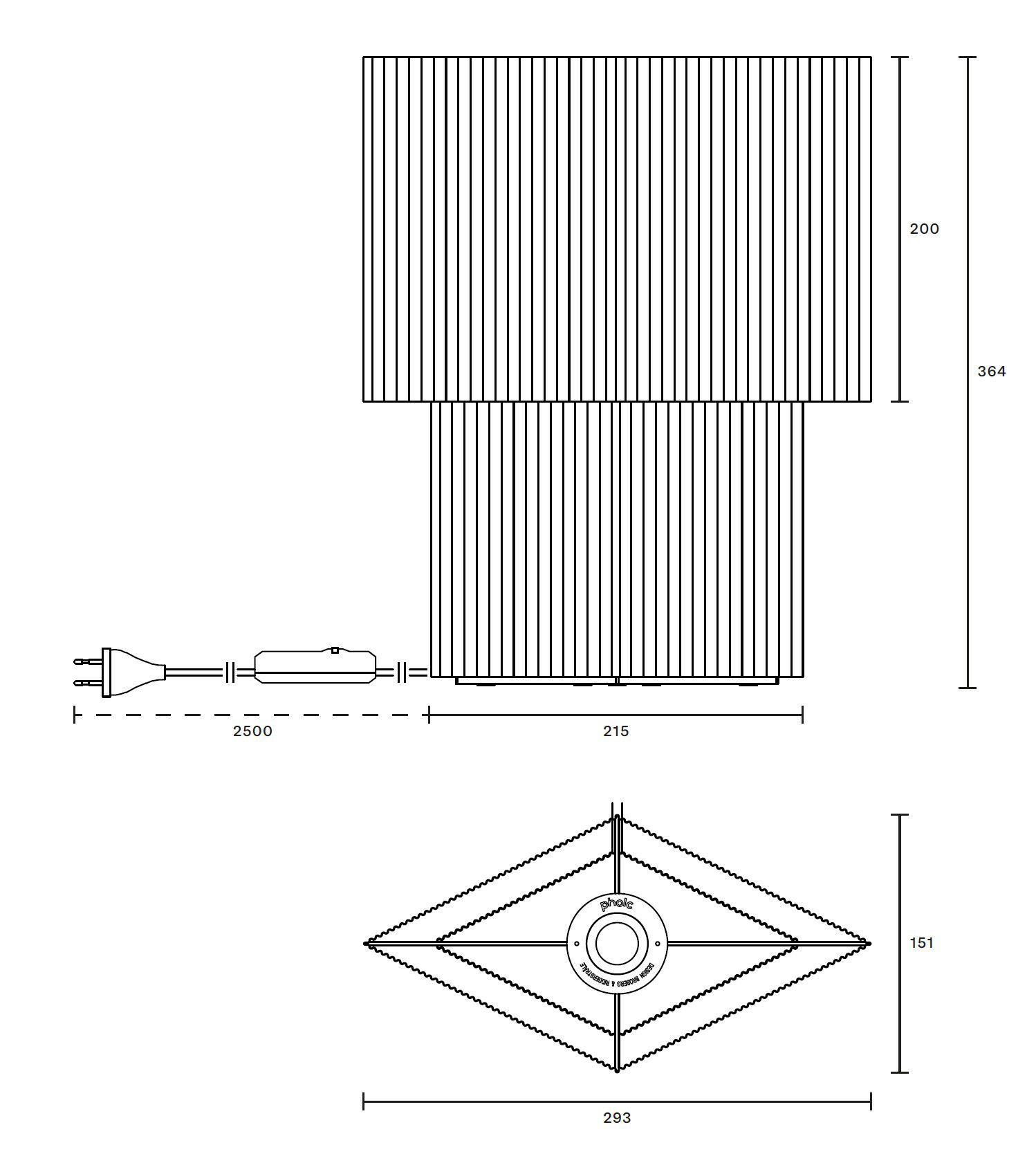 Диммируемая настольная лампа Pholc Romb ARCH-00108675 - Вид №12