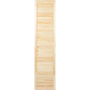 Дверка жалюзийная 1805x394x20 мм хвоя сорт А 15312031 STLM-2165769