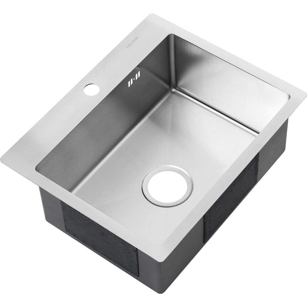 Мойка R5343H MELANA ProfLine 3,0/200 САТИН врезная прямоугольная MLN-R5343H - Вид №5