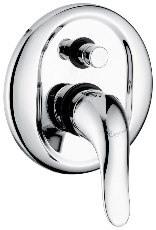 44019CR Внутристенный смеситель Duka на выхода, цвет хром EMMEVI 
