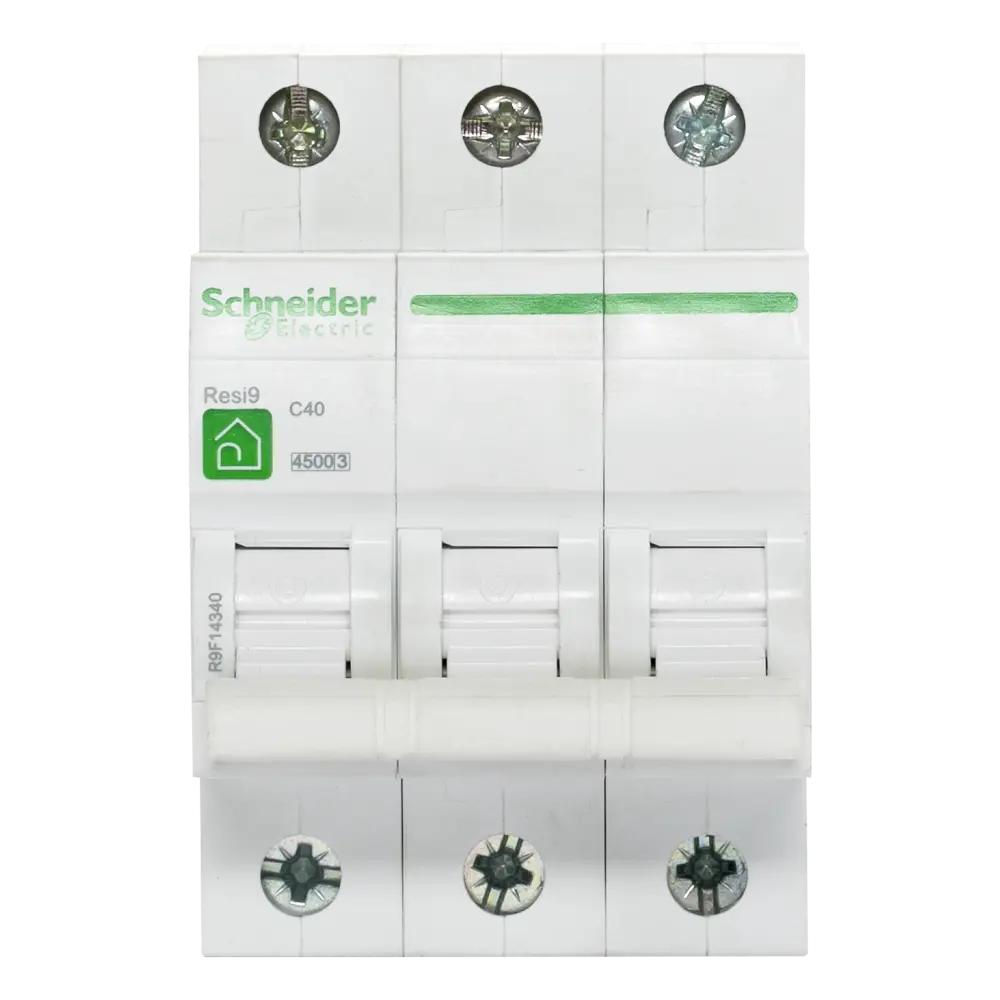 Автоматический выключатель Schneider Electric Resi9 3P 40 A 4.5 кА C 16600297 STLM-2147853  - Вид №5