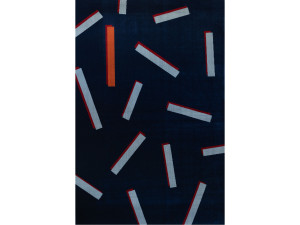 Прямоугольный ковер с рисунком из полипропилена