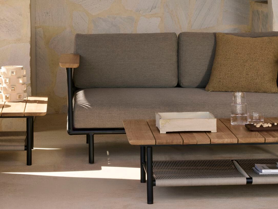 2-местный тканевый садовый диван Ethnicraft Corbey ARCH-00135153 - Вид №3