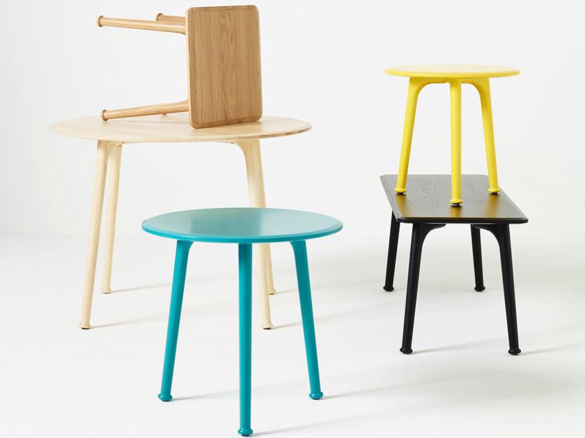 Karl Andersson Круглый журнальный столик из массива дерева Bat sun-id-1494508 - Вид №1