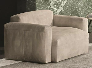 Frigerio Salotti Кресло с обивкой из ткани с подлокотниками Cooper