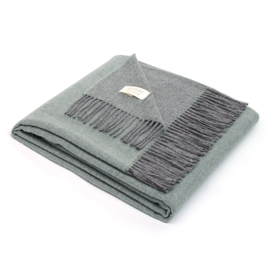 Плед Ermes, 130х180 см, серо-голубой MARZOTTO ERMES1630 - Вид №1