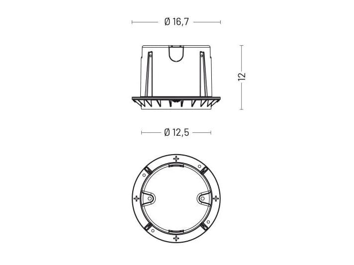 Утопленный стеклянный светодиодный наружный прожектор [LND] общие ARCH-00146596 - Вид №38
