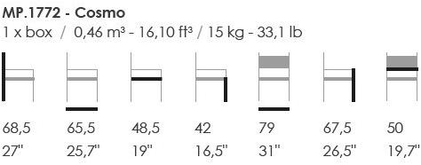 Fenabel Кресло из ткани с подлокотниками Cosmo sun-id-1383158 - Вид №3