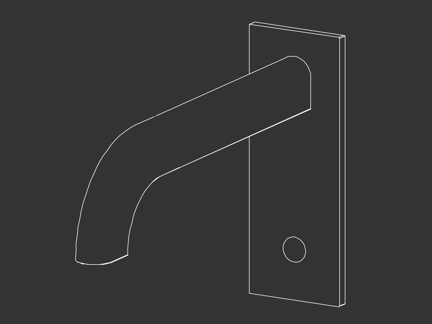 Настенный дозирующий носик из нержавеющей стали для умывальника CEADESIGN SIXTY ARCH-00100317 - Вид №1