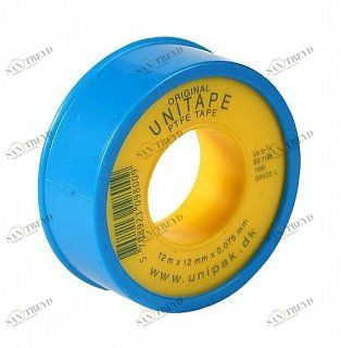 Фум-лента UNIPAK UNITAPE (12 мм х 12 м х 0.075мм) синяя 54231