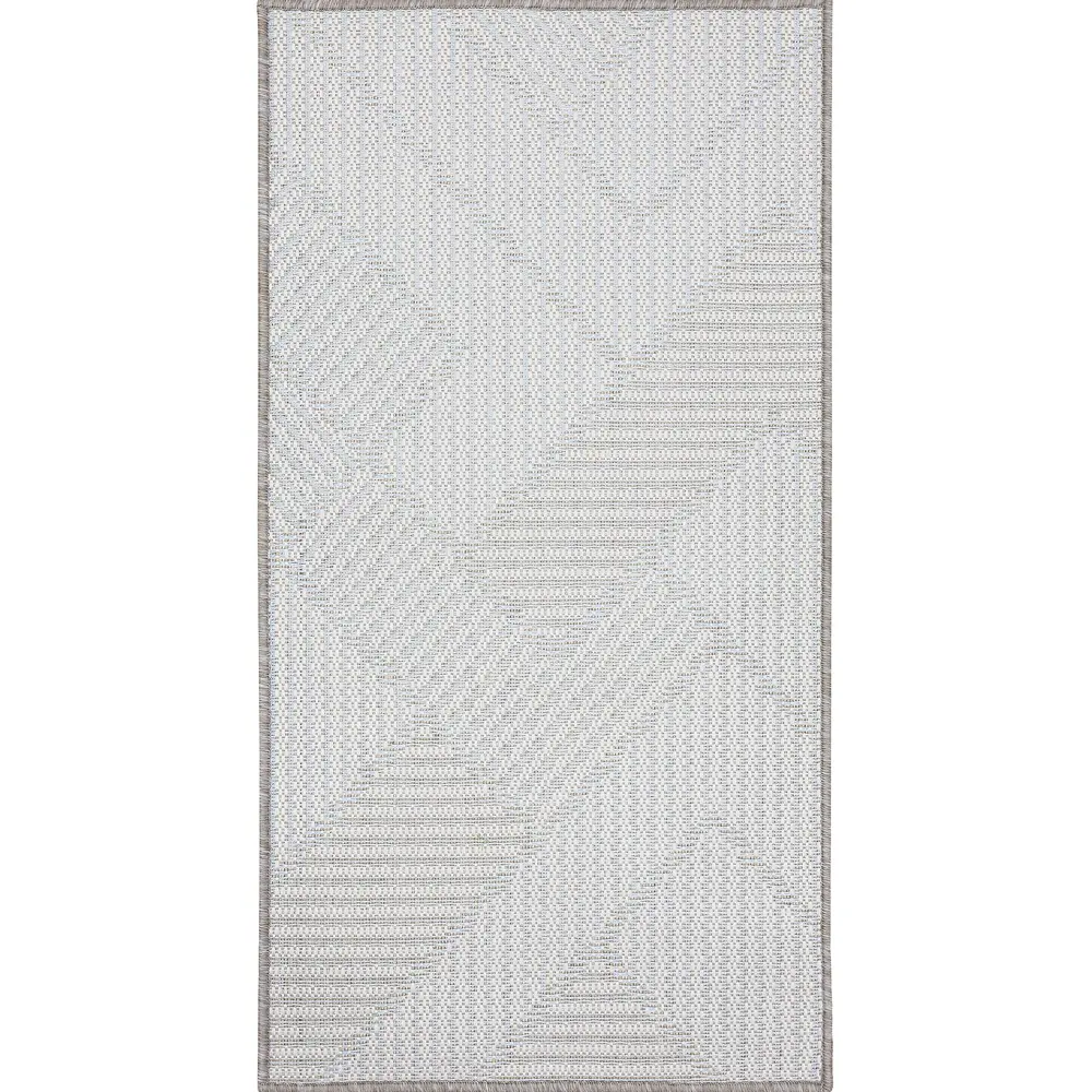 Циновка Дели 80x120 см полипропилен 84216_53311 цвет бирюзовый ROYALTAFT STLM-2080217 - Вид №1