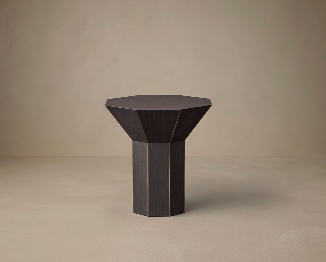 Высокий восьмиугольный журнальный столик из полированной латуни Articolo Studios Flare ARCH-00111134 - Вид №5