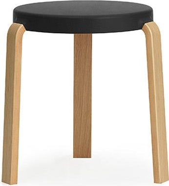 602251 Tap Stool Oak / Black Normann Copenhagen 