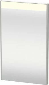 BR700000707 Зеркало с подсветкой Brioso #BR7000 420 x 45 мм Бетонно-серый матовый декор