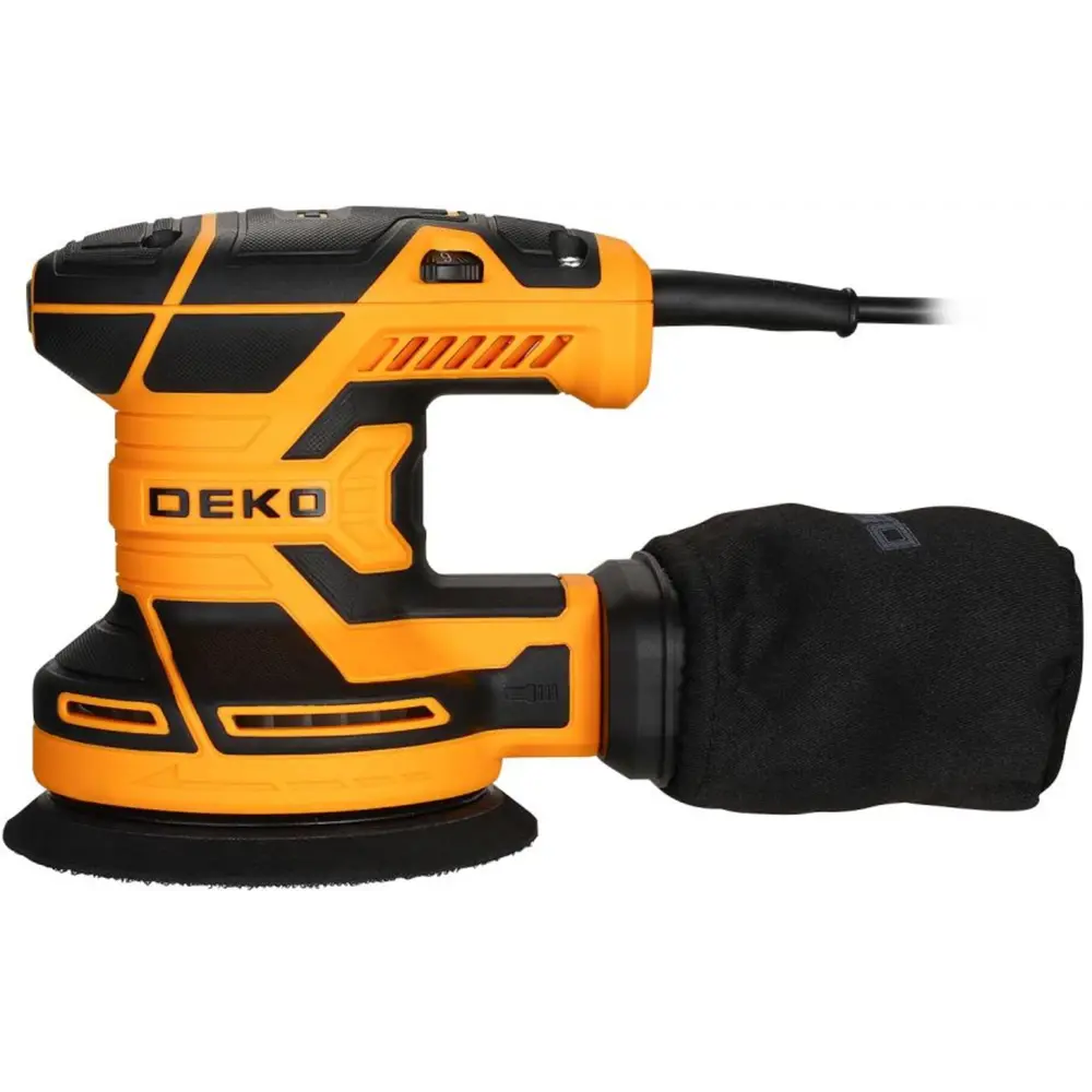 Эксцентриковая шлифмашина DEKO DKG-125 для профессиональной обработки поверхностей 89366107 STLM-0846252 - Вид №1
