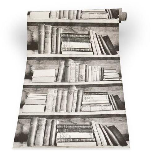 Mineheart Виниловые обои Photocopy bookshelf Wal/015 - Вид №2