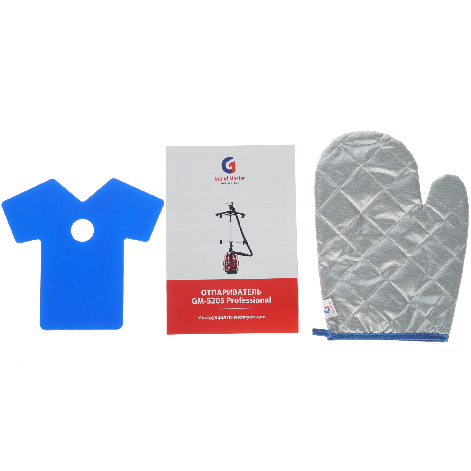 1166450 Отпариватель Grand Master GM-S205 Professional серебристый STDN-0010121 - Вид №7