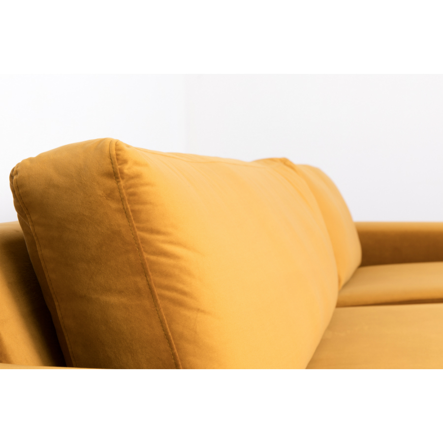 Диван Fiep правосторонний, охра Zuiver 3200164 - Вид №4